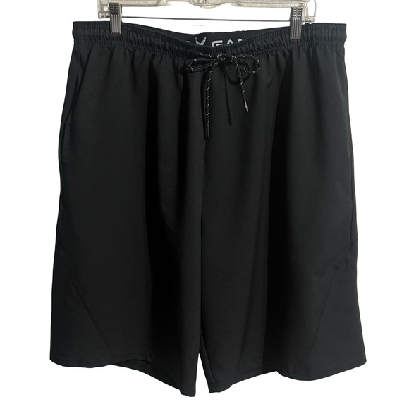 Game Time Men’s Black Athletic Shorts - Picture 1 of 5